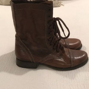 Steve Madden Lace Up Bootie, Size 8, Worn Once